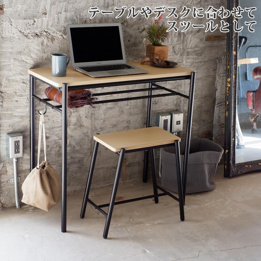 新品 アンティーク サイドテーブル アイアンスツール 机 椅子 チェア アイアン レッグ スツール ナチュラル ブラック サイドテーブル ソファ