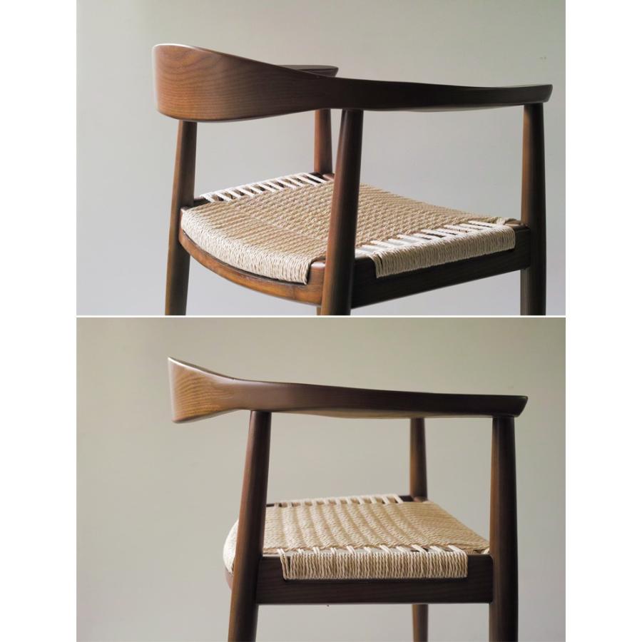 ダイニングチェア 椅子 ジェネリック家具 ウェグナー PP501 ザチェア The Chair 2脚セット ペーパーコード 北欧 デザイナーズ リプロ 北米産ホワイトアッシュ｜will-limited｜14