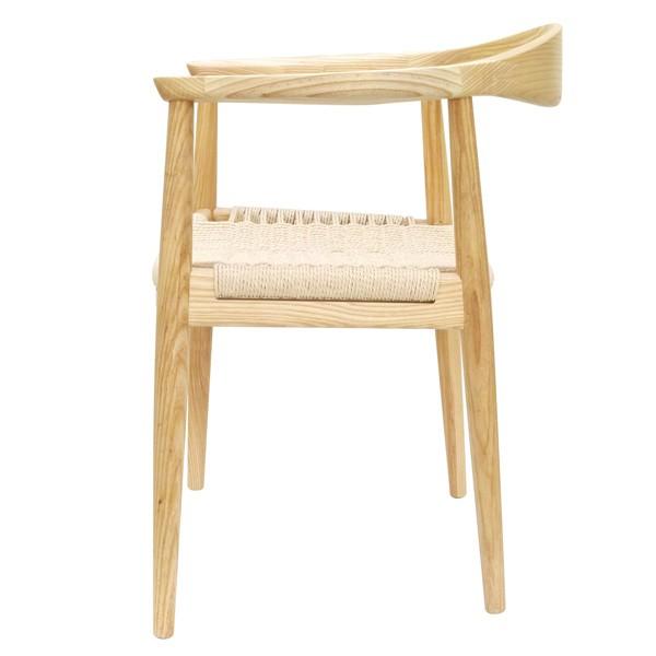 ダイニングチェア 椅子 ジェネリック家具 ウェグナー PP501 ザチェア The Chair 2脚セット ペーパーコード 北欧 デザイナーズ リプロ 北米産ホワイトアッシュ｜will-limited｜10