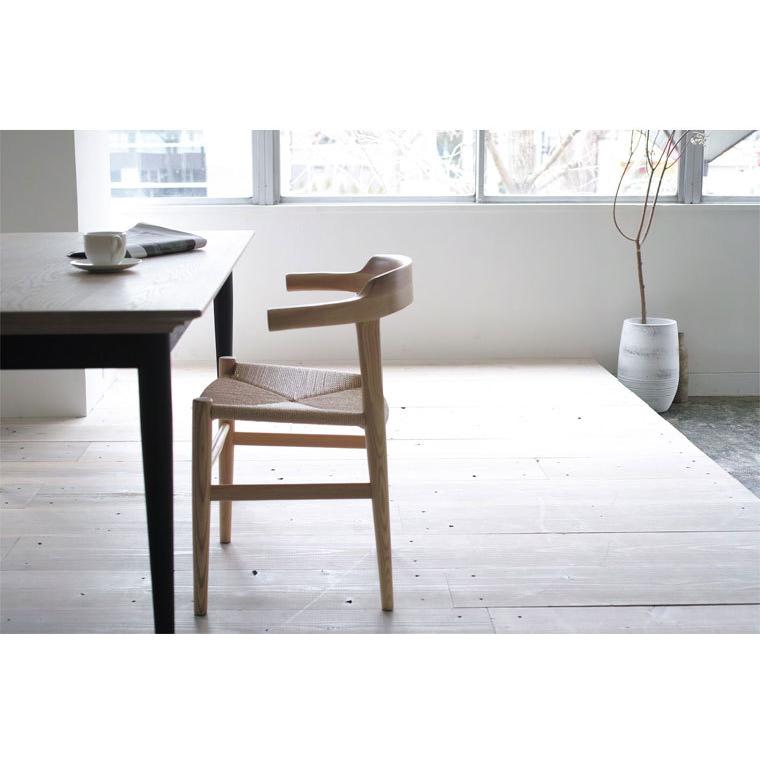 ダイニングチェア 椅子 ジェネリック家具 2脚セット ウェグナー PP68 アームチェア 木製 北米産ホワイトアッシュ使用 北欧 デザイナーズ リプロダクト｜will-limited｜15