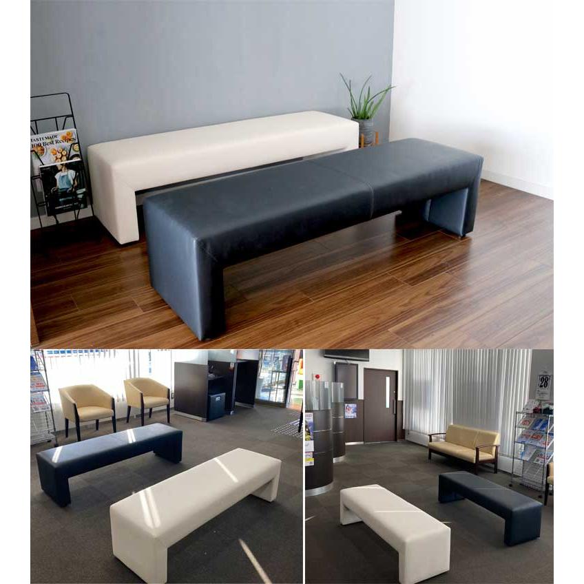 ベンチソファ 長椅子 2台