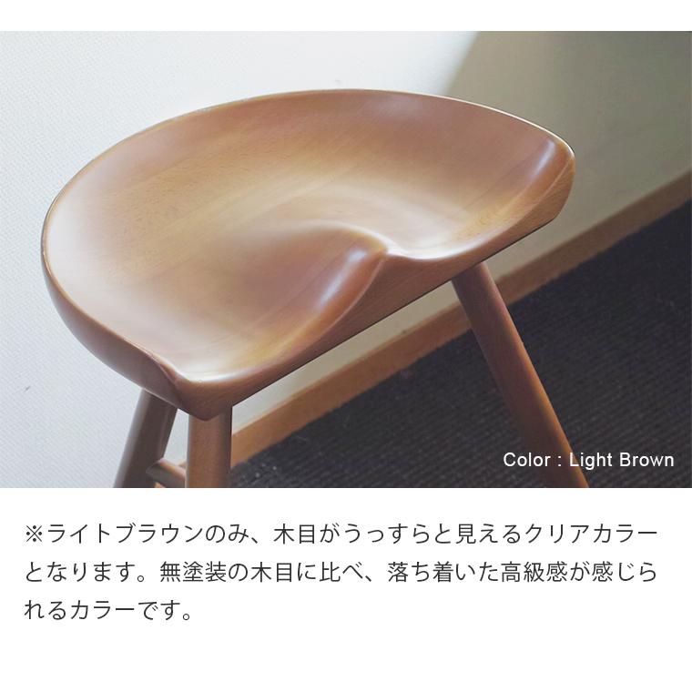 スツール カラー塗装 MILKER's chair ミルカーズチェア No.42 ３本足 木製 椅子 ダイニング 高さ 42 姿勢 腰痛 リプロダクト 脚 靴職人 座り心地 乳搾り｜will-limited｜09