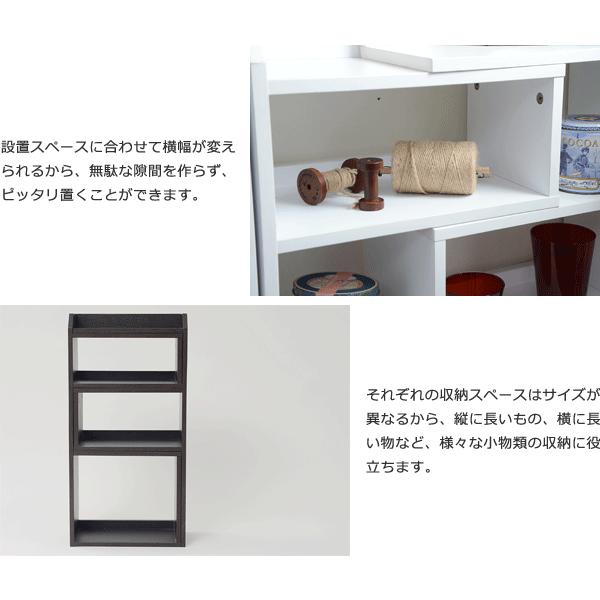 カウンター下収納 薄型 スライドラック 幅40 〜 72 奥行22 シンプル 高