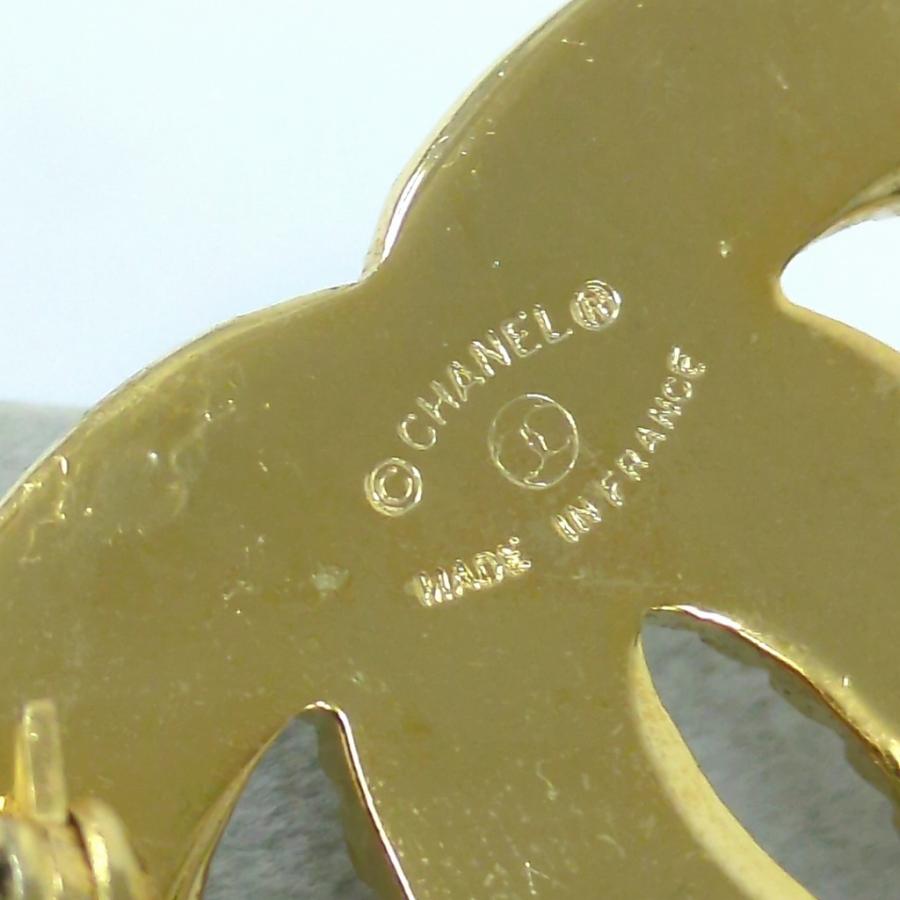 CHANEL シャネル　ブローチ　ゴールド　ココマーク　ラインストーン CHANEL（シャネル） ココマーク ラインストーン ブローチ ゴールド