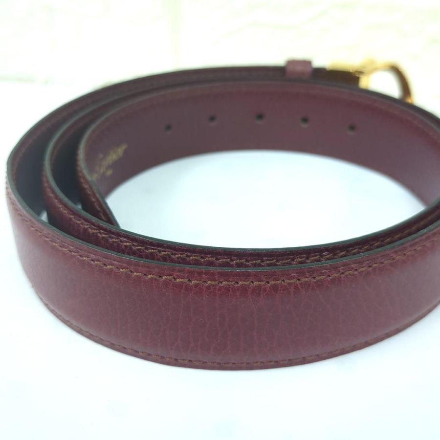 Cartier（カルティエ） must de Cartier レザー ベルト : willmart