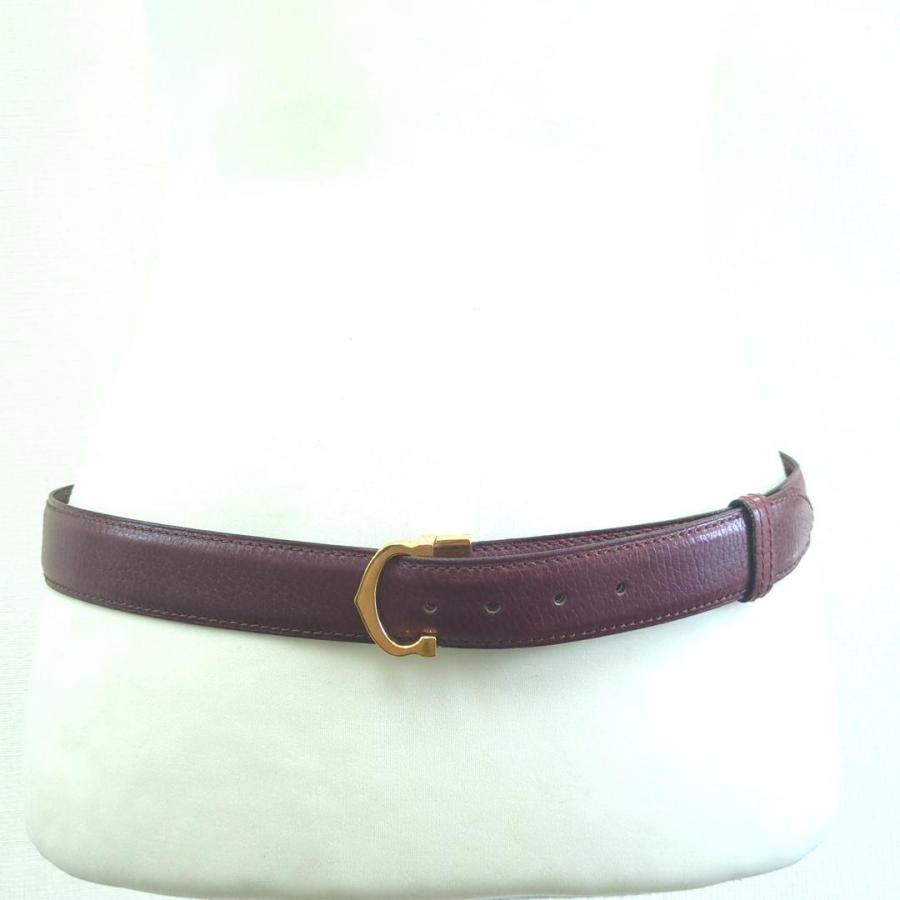 Cartier（カルティエ） must de Cartier レザー ベルト : willmart