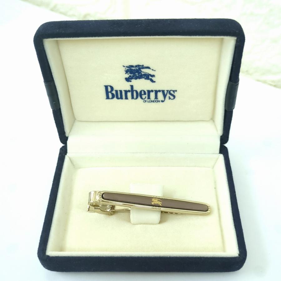 BURBERRY（バーバリー） ネクタイピン 騎士 ブラウン ゴールドカラー 