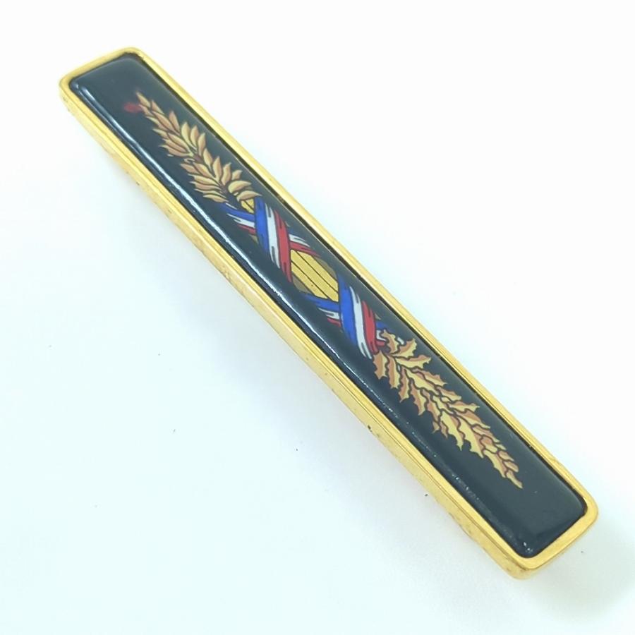 HERMES ネクタイピン 七宝焼 HERMES エルメス エマイユ ネクタイピン