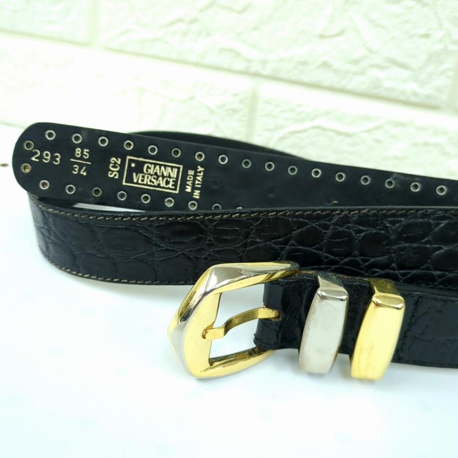 ジャンニ・ヴェルサーチ メデューサ ベルト ジャンニヴェルサーチGIANNI VERSACE メデューサリベットデザイン