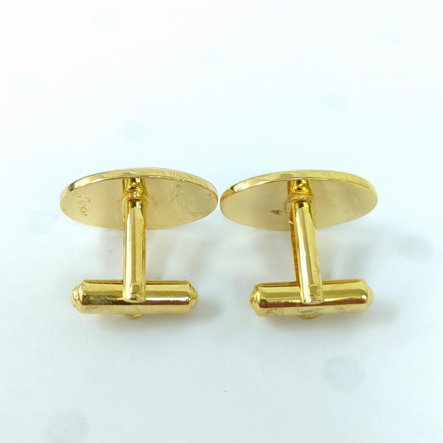 Cartier カルティエ カフリンクス タイピン セット ダブルC ロゴ_3