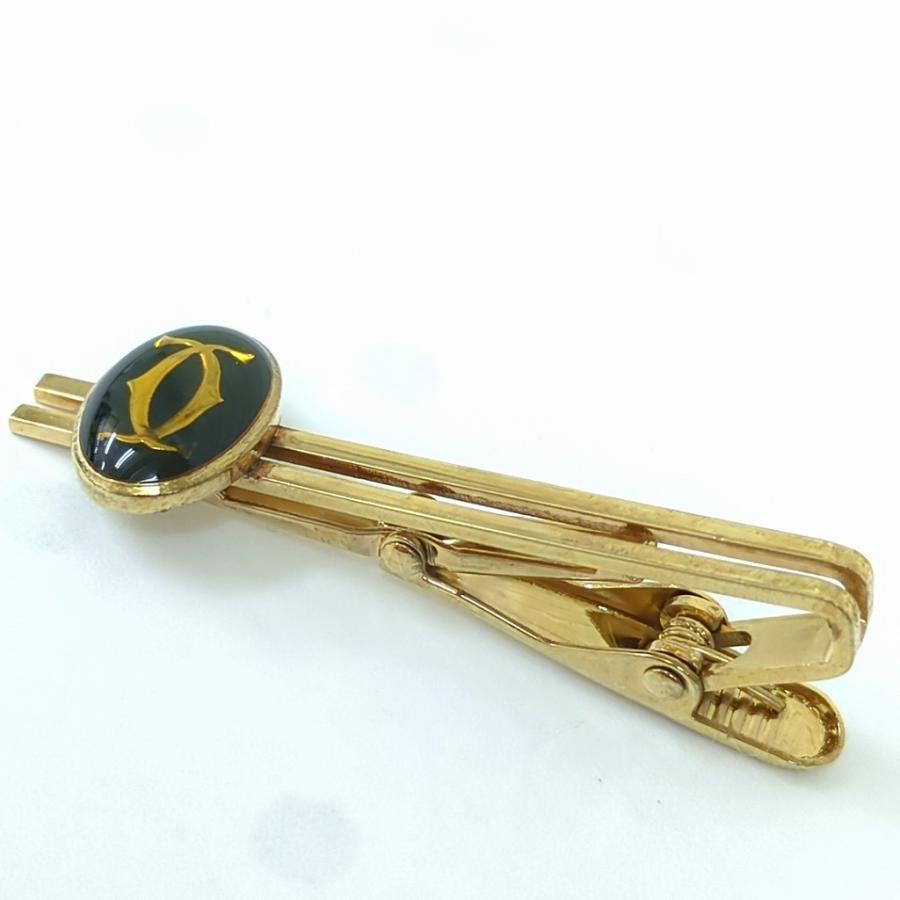 Cartier カルティエ カフリンクス タイピン セット ダブルC ロゴ_8