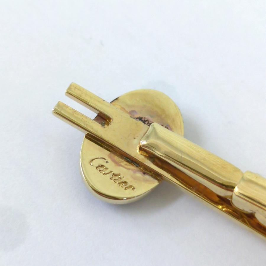 Cartier カルティエ カフリンクス タイピン セット ダブルC ロゴ_9