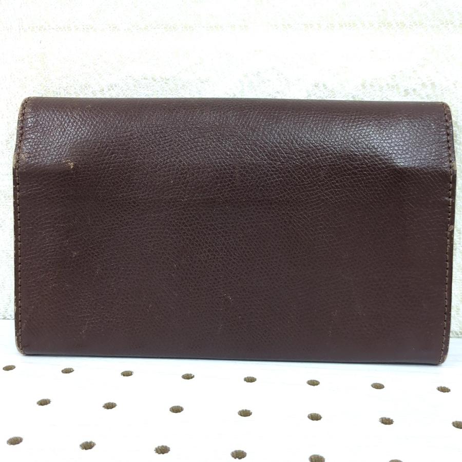 MCM（エムシーエム） 長財布 レザー ダークブラウン : willmart - 通販