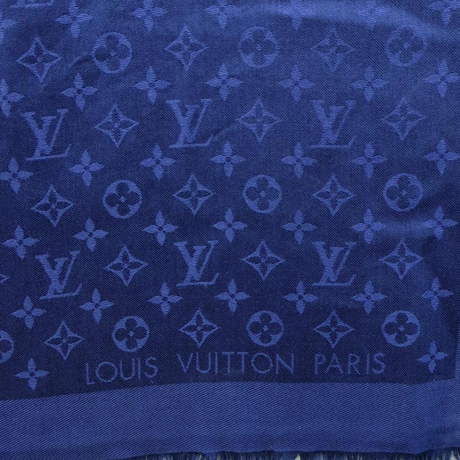 LOUIS VUITTON（ルイ・ヴィトン） ストール モノグラム ネイビー