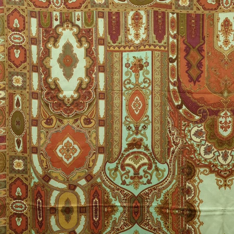 ETRO（エトロ） ペイズリー柄 大判ストール スカーフ 70% ウール 30