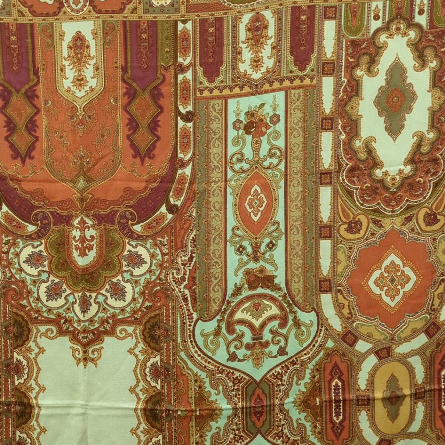 ETRO（エトロ） ペイズリー柄 大判ストール スカーフ 70% ウール 30