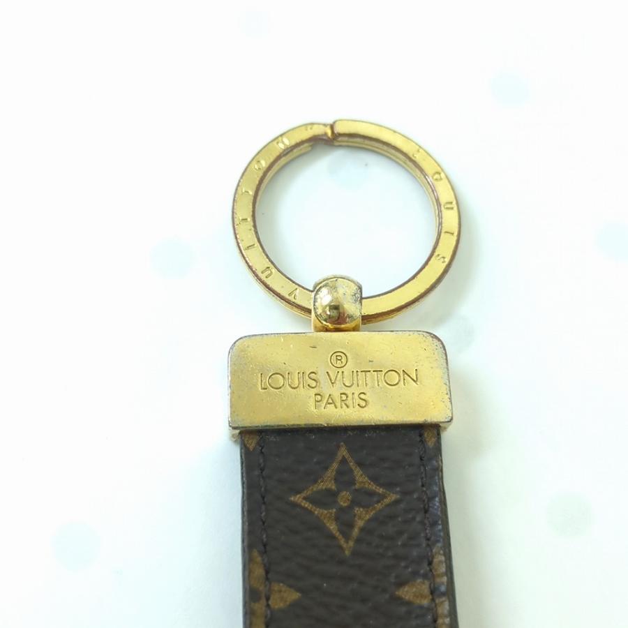 ルイヴィトン ドラゴンヌ キーホルダー キーリング モノグラム ブラウン イタリア製 LOUIS VUITTON（ルイ・ヴィトン） ドラゴンヌ キーホルダー キーリング