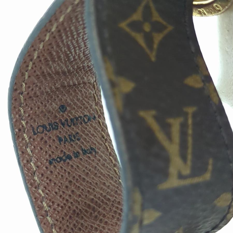 ルイヴィトン ドラゴンヌ キーホルダー キーリング モノグラム ブラウン イタリア製 LOUIS VUITTON（ルイ・ヴィトン） ドラゴンヌ キーホルダー キーリング