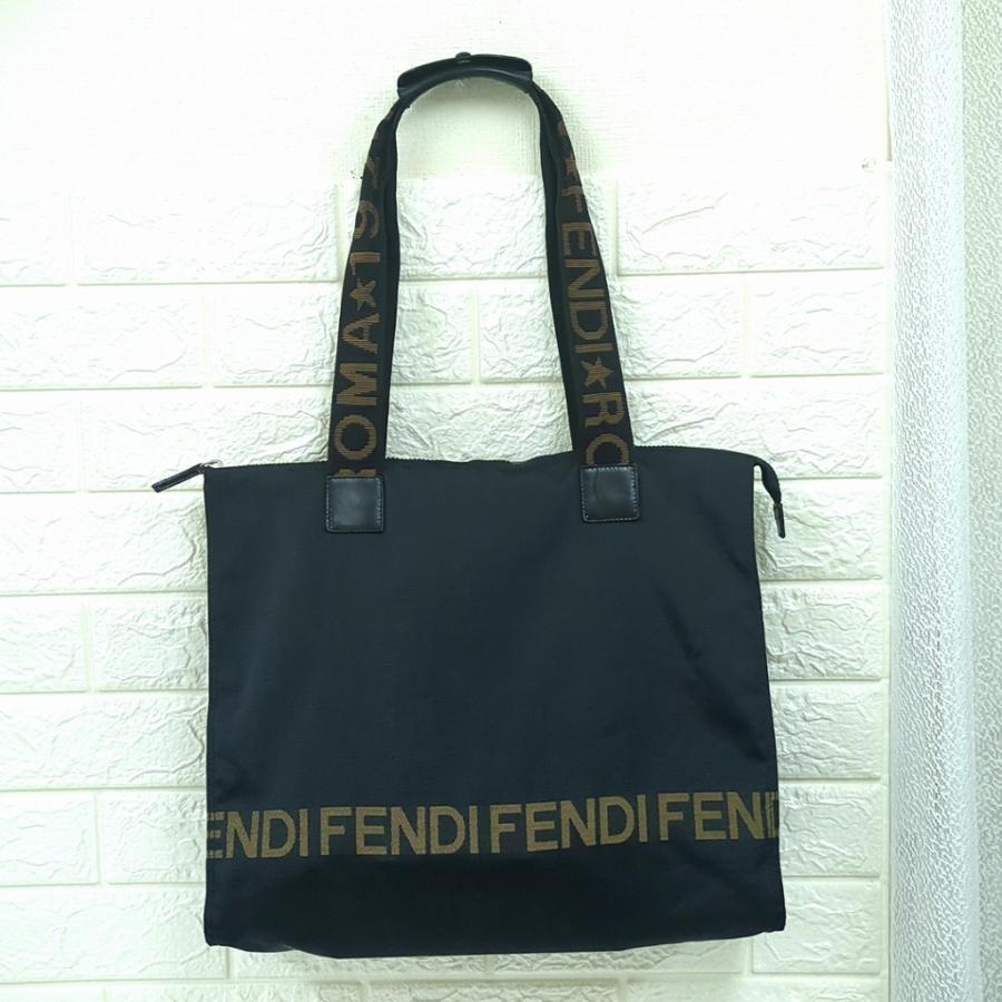 FENDI（フェンディ） ヴィンテージ ナイロン トートバッグ 大容量