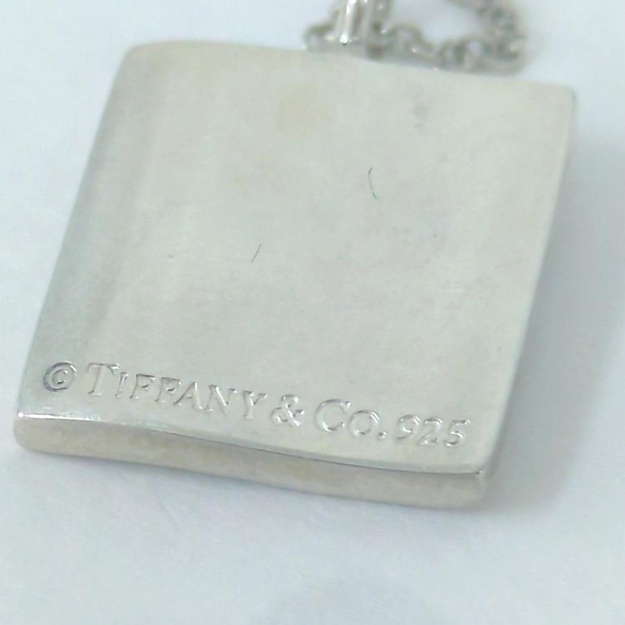レディース TIFFANY ティファニー ノーツ スクエア ネックレス シルバー925