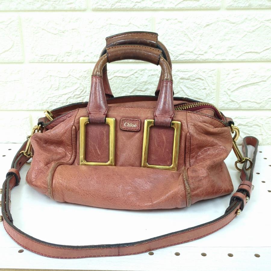 Chloe（クロエ） エテル ハンドバッグ ワンショルダーバッグ レザー 