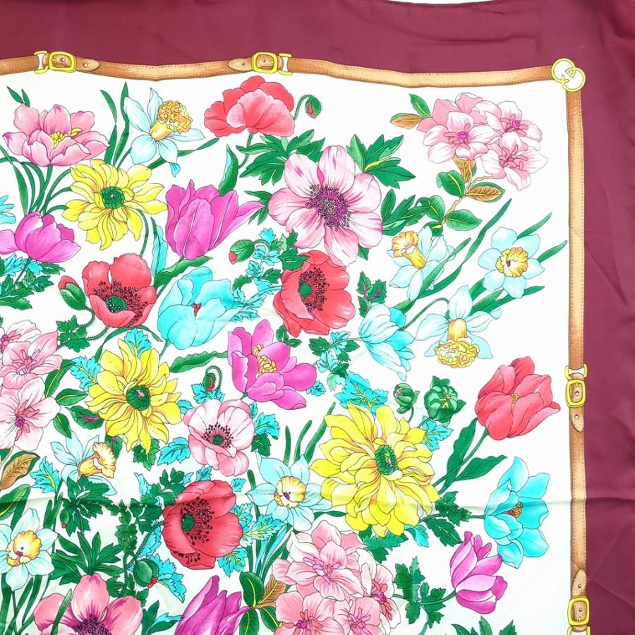 【本日限定値下げ】GUCCI シルク スカーフ ひまわり 花柄 本日限定値下げ】GUCCI シルク スカーフ ひまわり 花柄 GUCCI グッチ