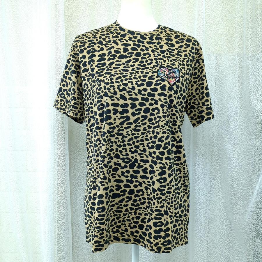 ETRO エトロ ヒョウ柄 半袖シャツ サイズ44 ブラウン ブラック  