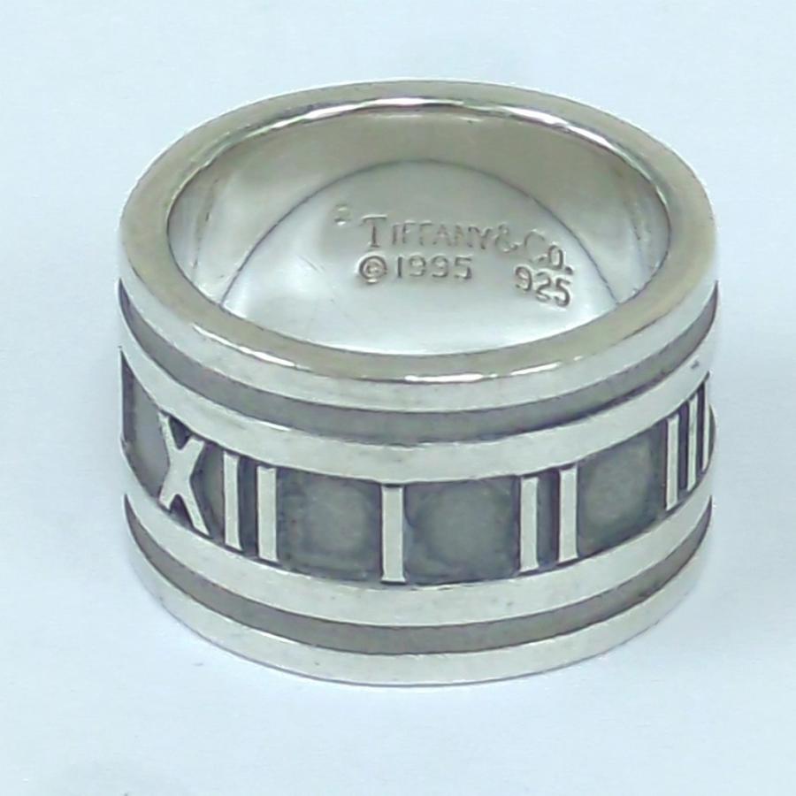 Tiffany&Co ティファニー アトラス ワイドリング 指輪 SV925 10