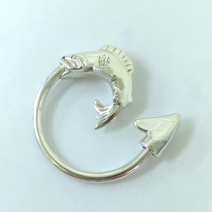 TIFFANY&Co. ティファニー フィッシュ キーリング キーホルダー  