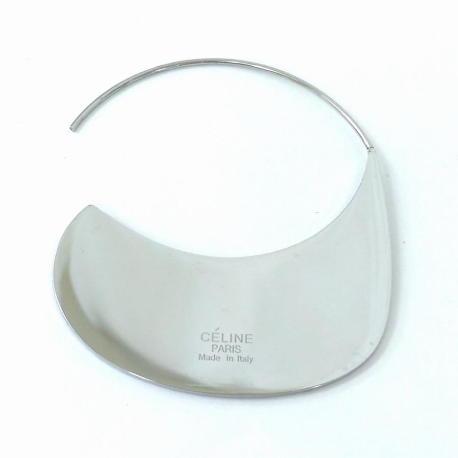 CELINE（セリーヌ） 旧ロゴ フィービー期 フープ ピアス イタリア製 