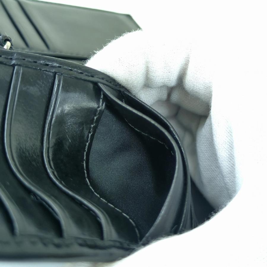 COACH（コーチ） 長財布 二つ折り レザー ブラック 黒 メンズ 型押し