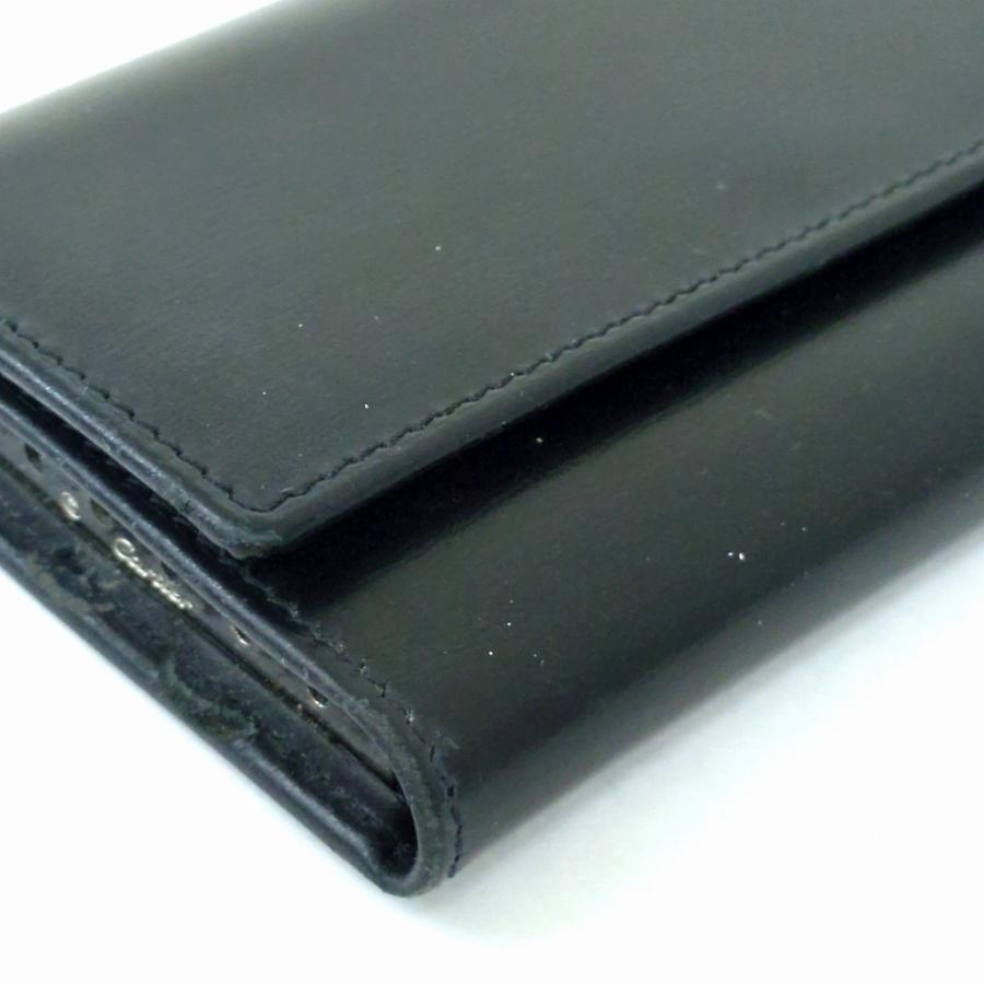 Cartier（カルティエ） 6連 キーケース レザー ブラック シルバー金具