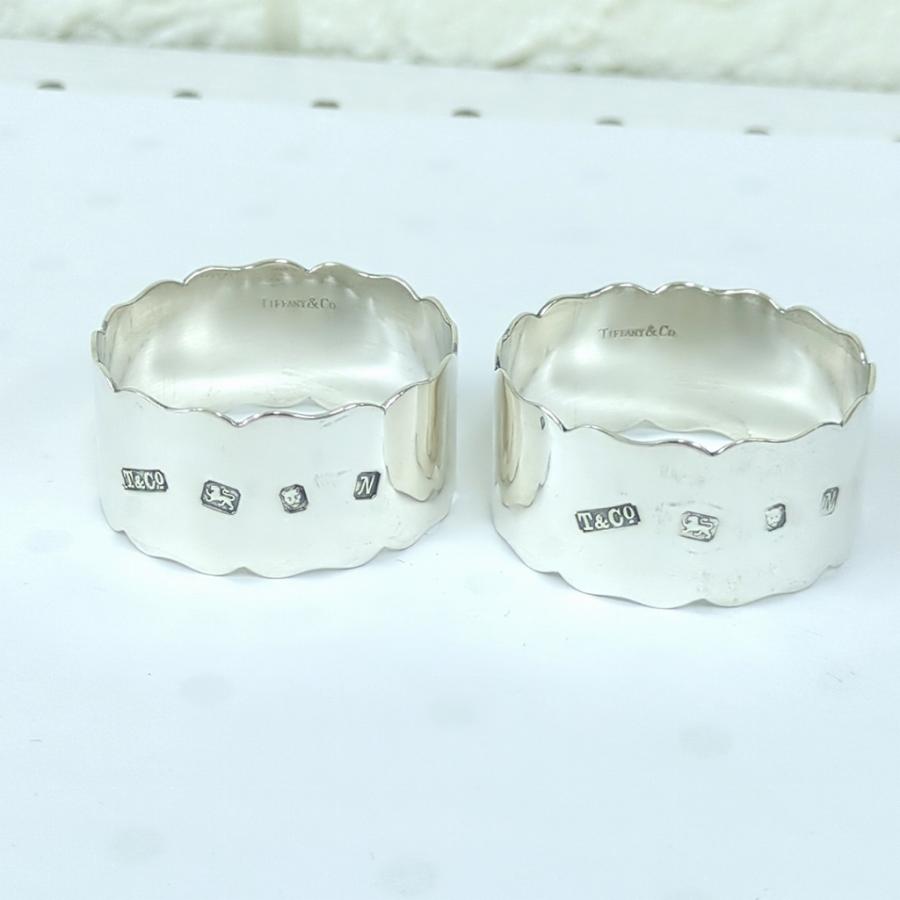 TIFFANY&Co. ティファニー ナプキンリング　スターリングシルバー　2個 TIFFANY&Co. ティファニー ナプキンリング スターリングシルバー