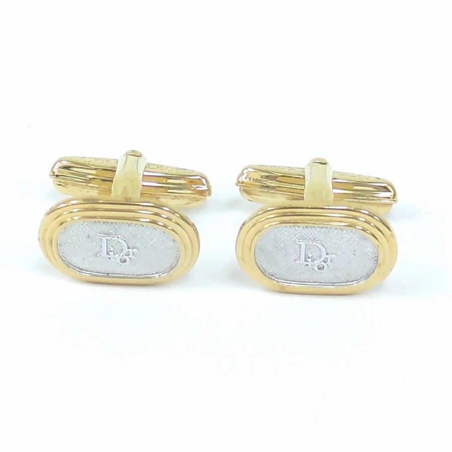 【✨極美品✨】　Diorディオール　カフスタイピンセット　ゴールド　シルバー ✨極美品✨】Diorディオールカフスタイピンセットゴールドシルバー