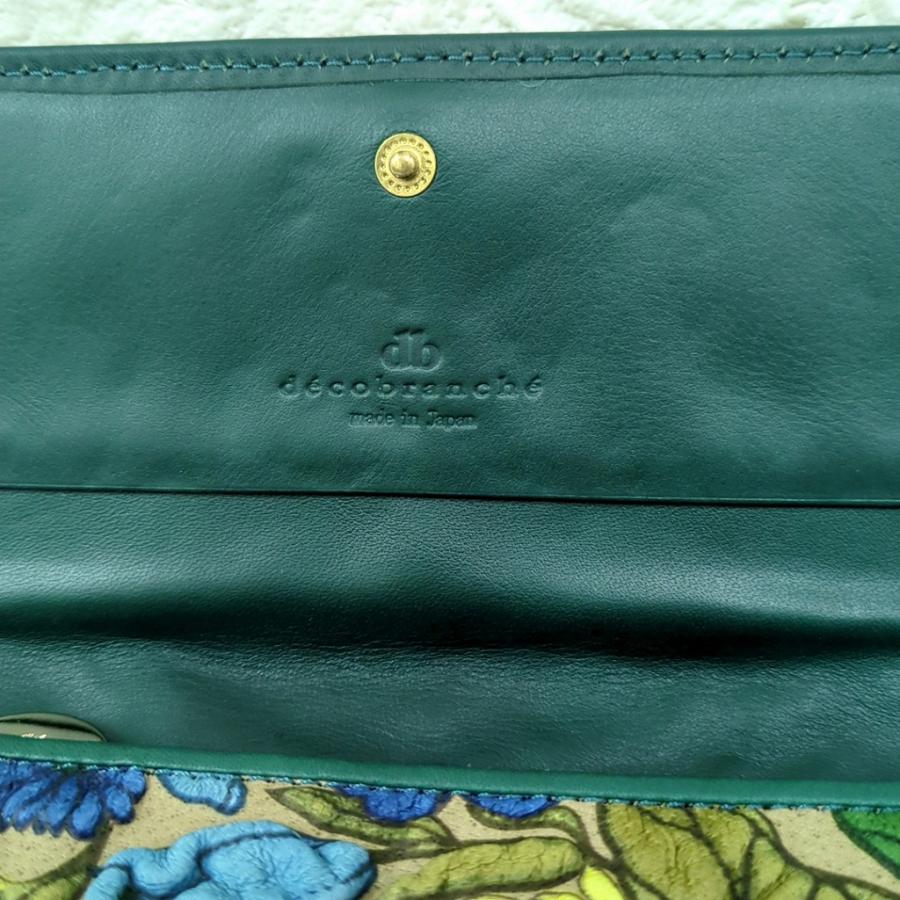 decobranche デコブランシェ 本革 長財布 ギャルソン 京華 花柄