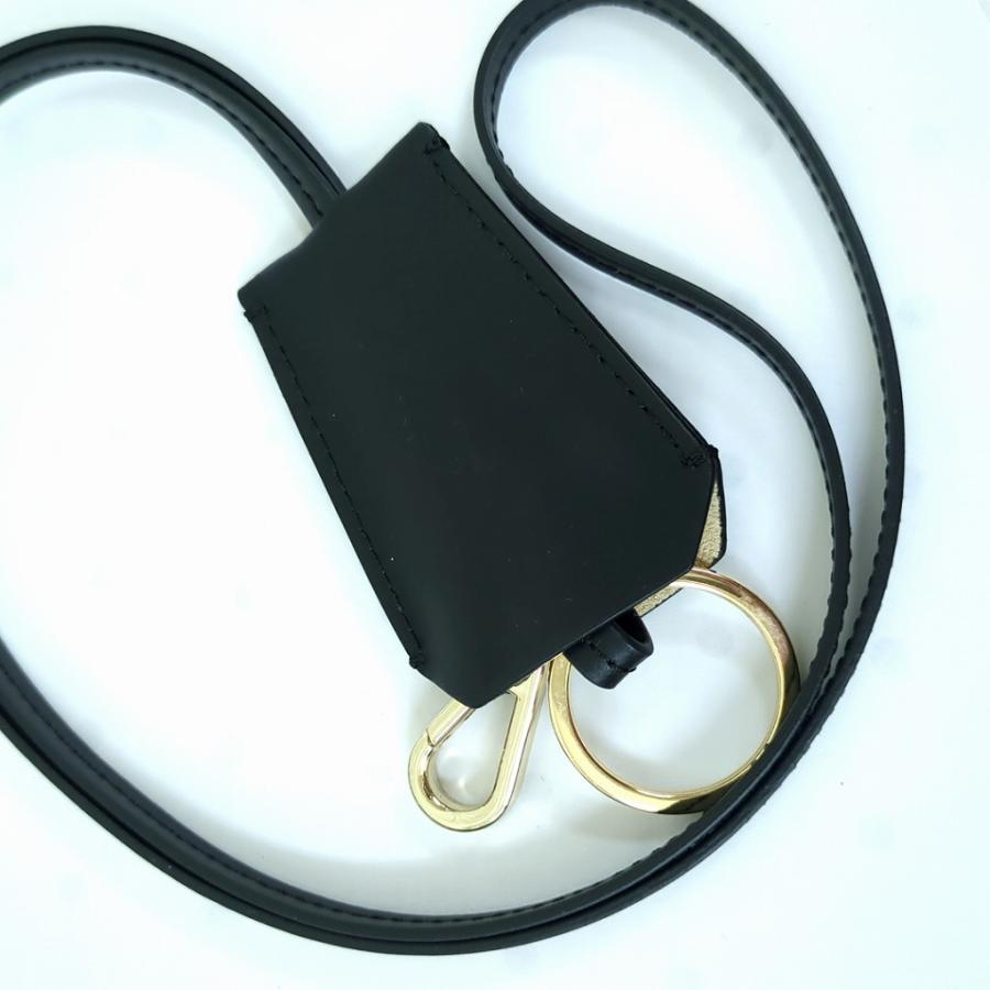 ZANCHETTI ザンケッティ キーリング クロシェット ネックストラップ