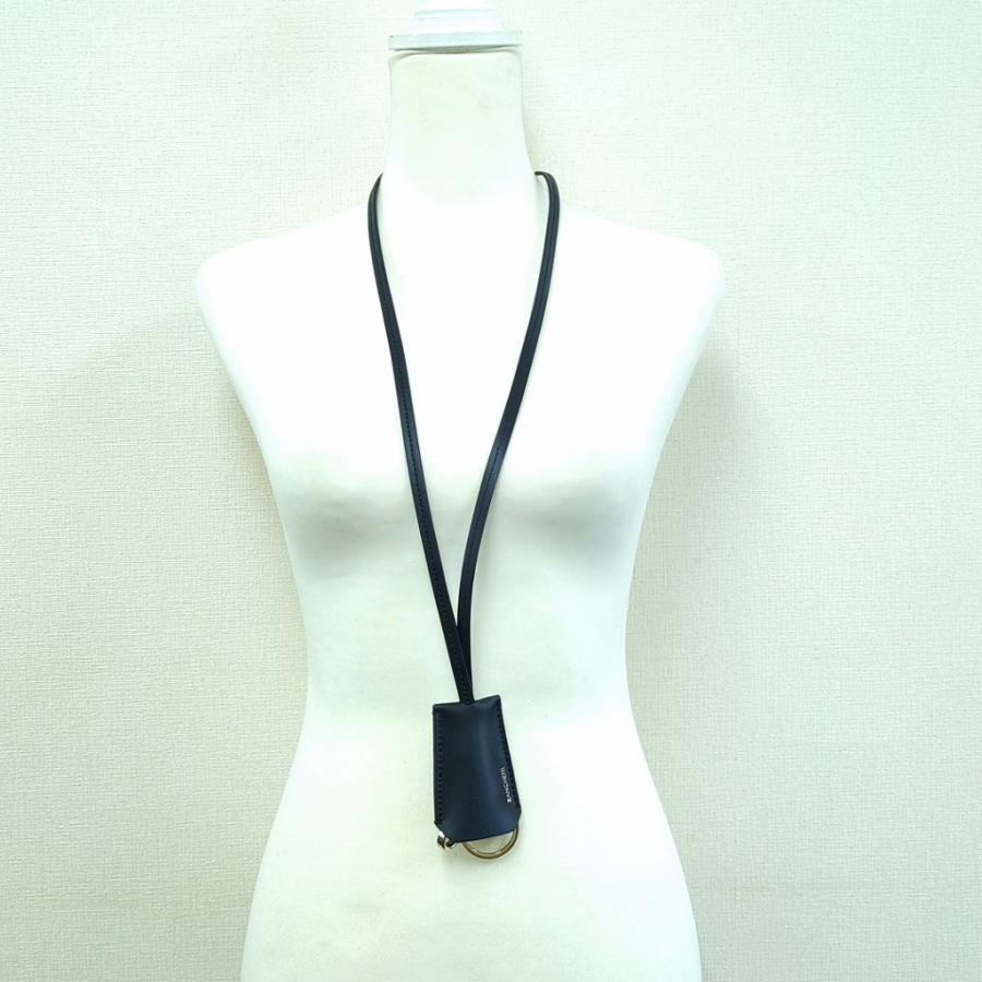 ZANCHETTI ザンケッティ キーリング クロシェット ネックストラップ