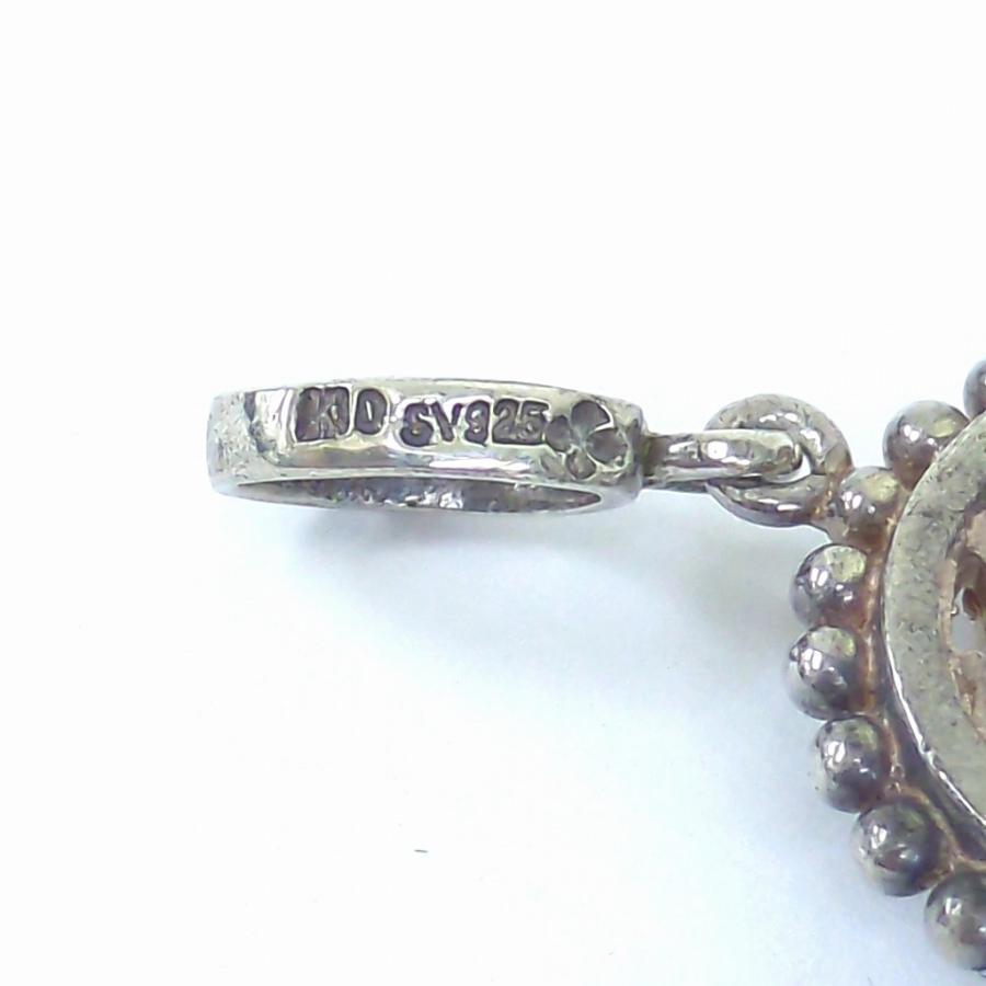 ローリーロドキン ネックレス ペンダントトップ K10 & シルバー925