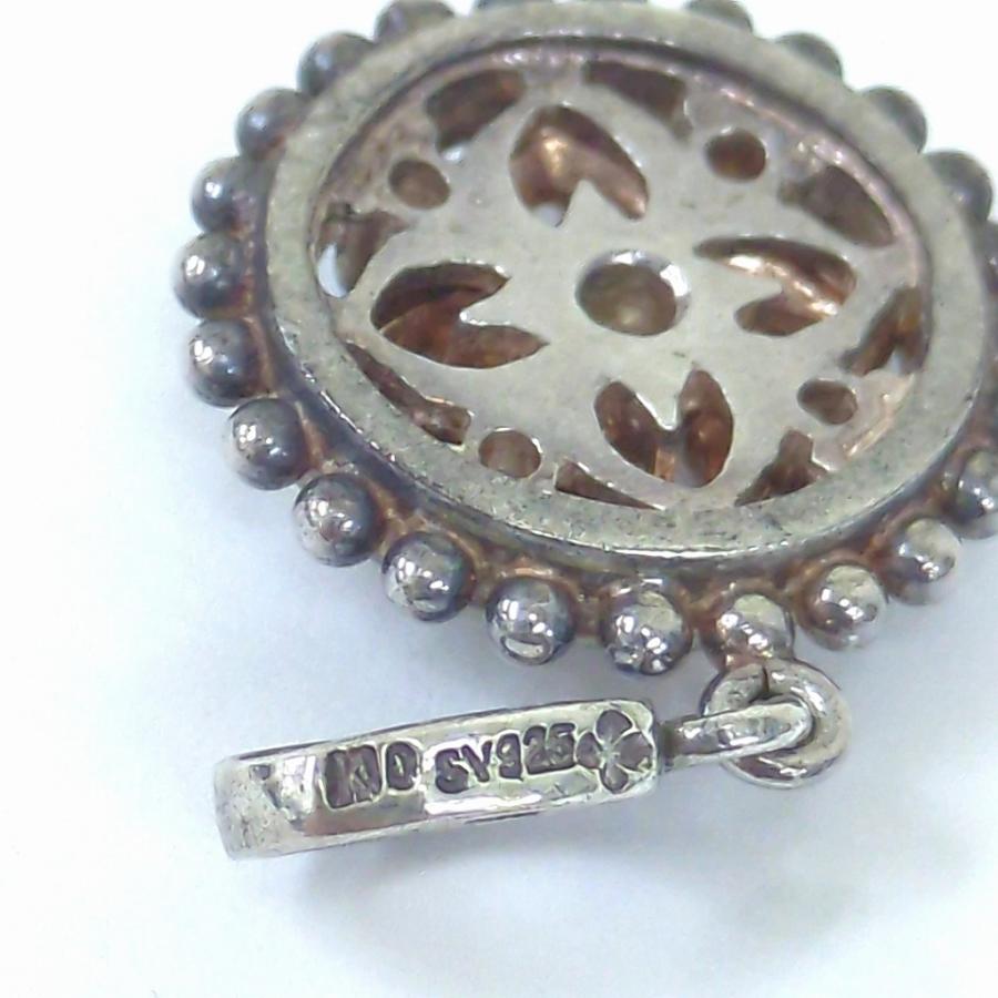 ローリーロドキン ネックレス ペンダントトップ K10 & シルバー925