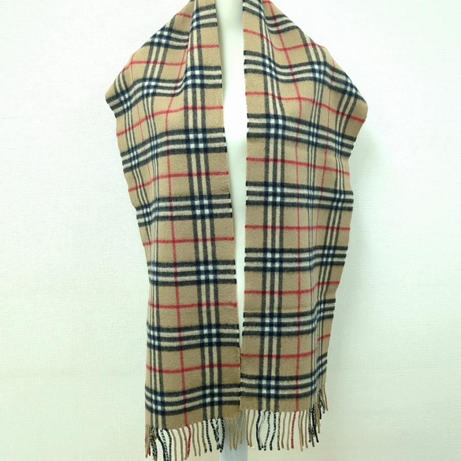 BURBERRY（バーバリー） ロンロン ノバチェック マフラー 100% ウール