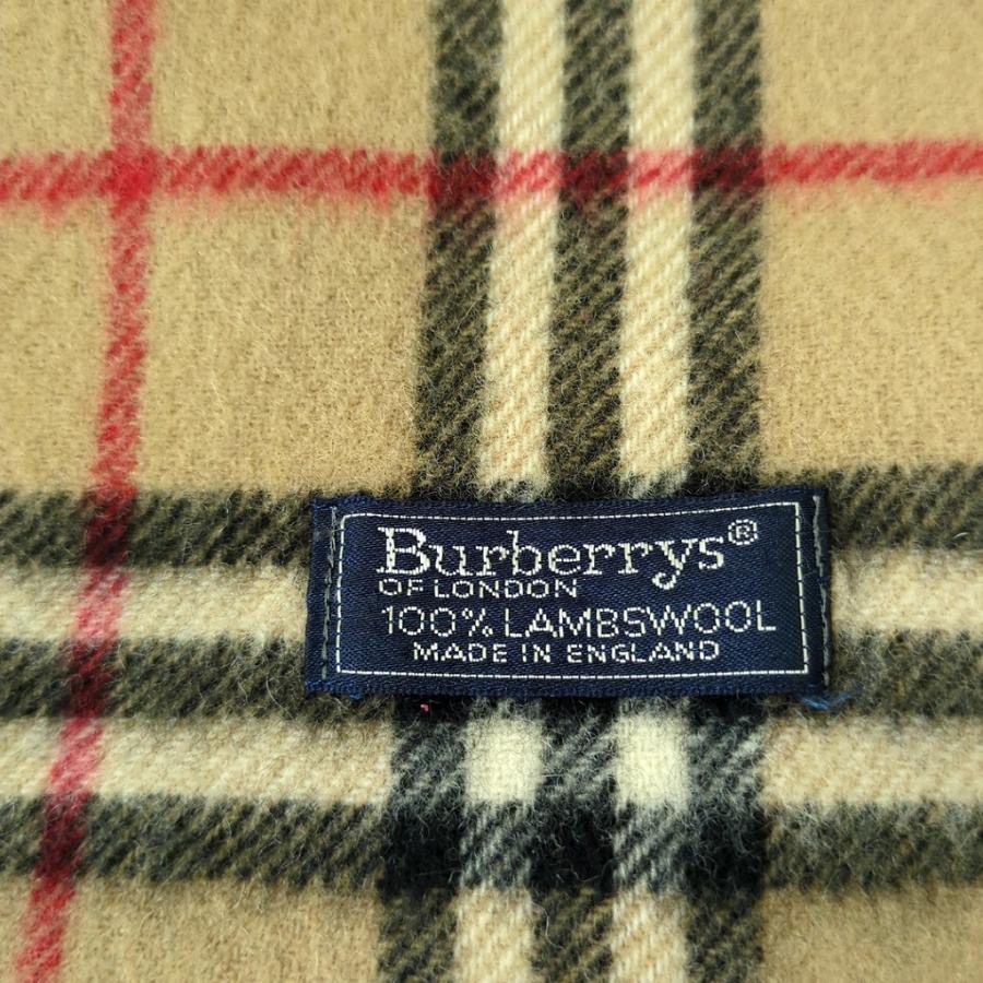 BURBERRY（バーバリー） ロンロン ノバチェック マフラー 100% ウール