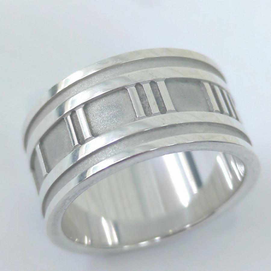 ティファニー　アトラス　シルバーリング 幅広 ティファニー アトラスワイド リング [Jewel Fleur Kobe (ジュエル