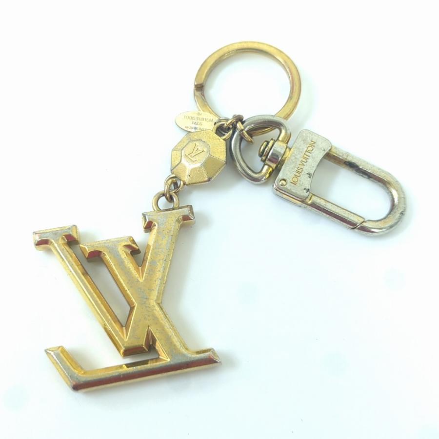 ルイ ヴィトン キーホルダー・LV ファセット ゴールド金具 ルイヴィトン キーホルダー LVファセット ゴールド M65216 イタリア製