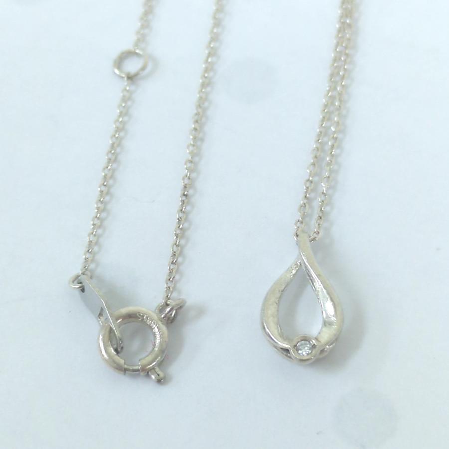 STAR Jewelry スタージュエリー ネックレス シルバー925 ダイヤ 