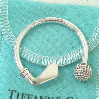 【極美品】TIFFANY キーリング ゴルフ クラブ ボール 925 チャーム 極美品】TIFFANY キーリング ゴルフ クラブ ボール 925 チャーム