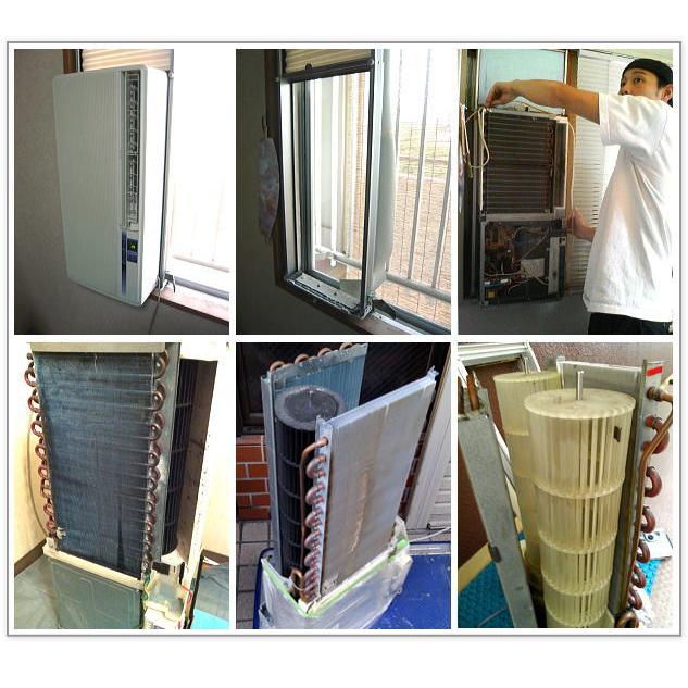 窓エアコン ウインドウエアコンクリーニング １台 只今抗菌防カビコートサービス中♪ 大阪限定 家庭用 窓エアコン出張施工 大阪エアコンクリーニング専門店 |  | 01