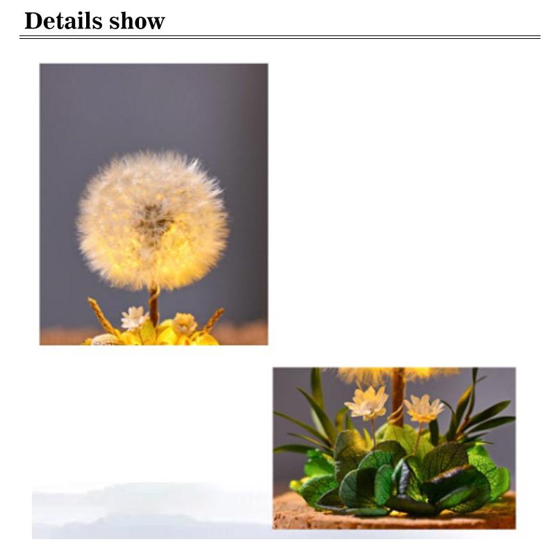 ドライフラワー プリザーブドフラワー ガラスドーム タンポポ コルク瓶 小さい ミニ 小さめ 花 夏 インテリアフラワー 飾り LED 玄関 卓上 置 |  | 16