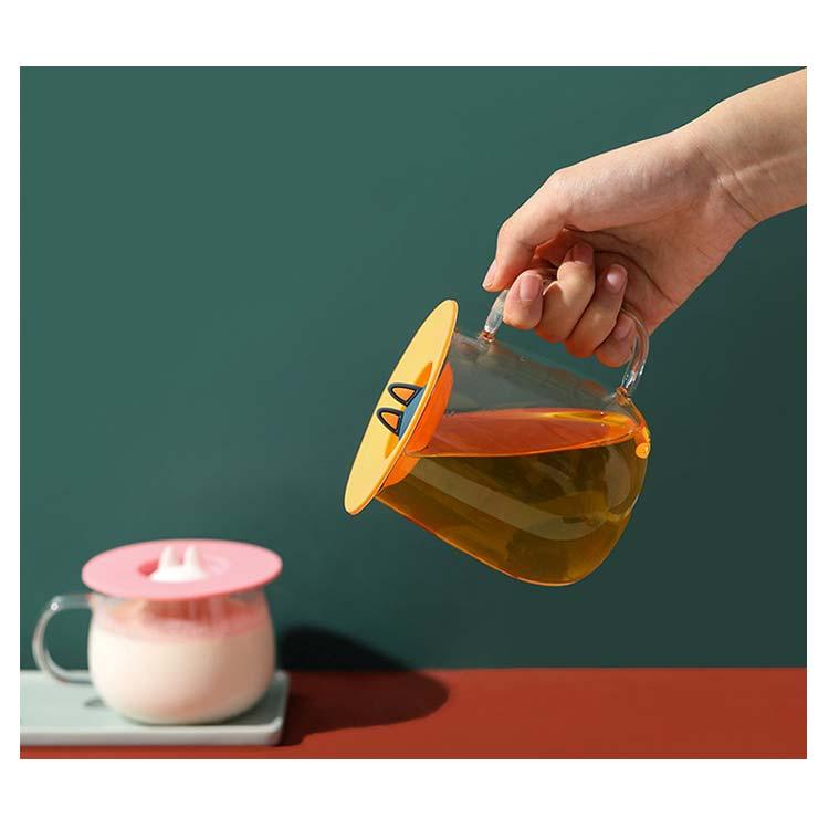 シリコン蓋 マグカップ用 かわいい 猫耳 マグカップ カバー キッチン コップ カップ 漏れ防止 クリエイティブグッズ 3色セット｜will-style｜16
