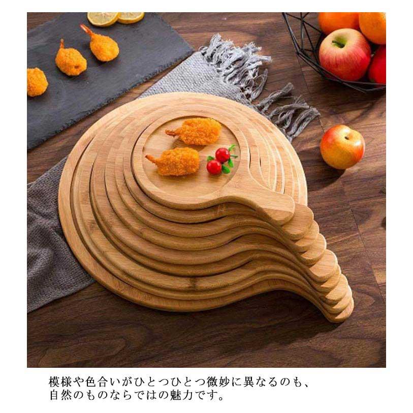 ピザ用木皿・中10枚・大10枚