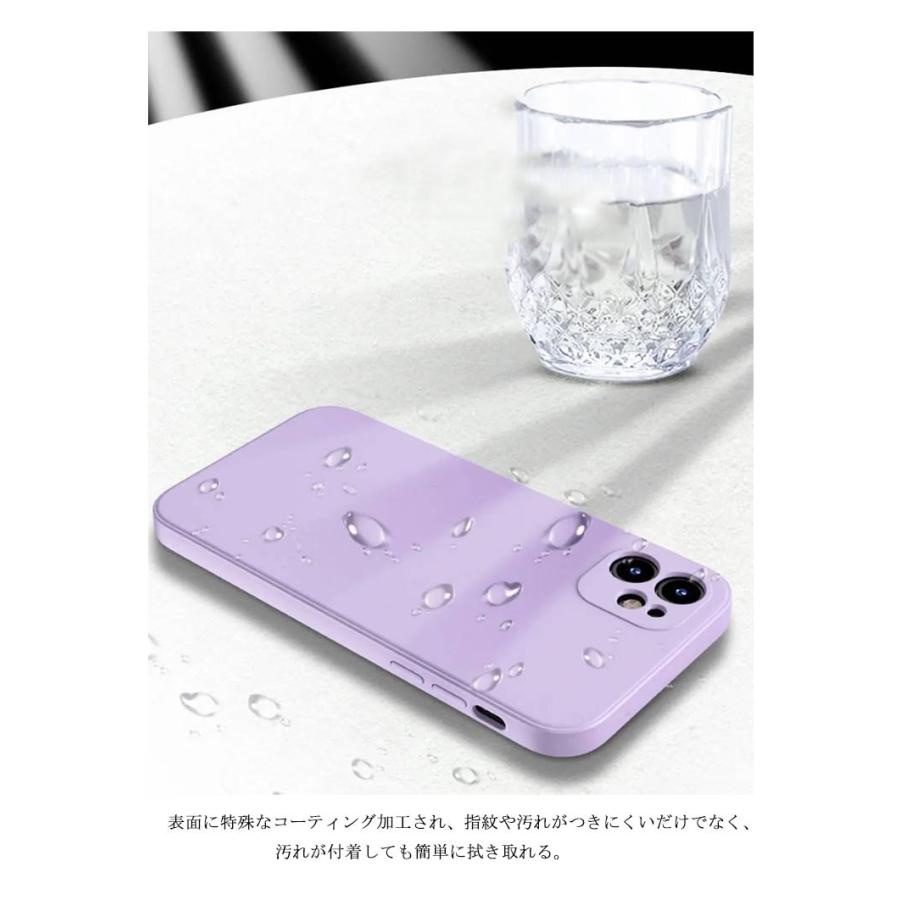 送料無料 全9色 iPhone 12 12Pro 12mini シリコン ケース スマホカバー スクエア フルカバー カメラレンズ保護 カバー SE2 |  | 13